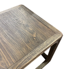 Euro French Country Modern Oak Side Table / Bedside Table