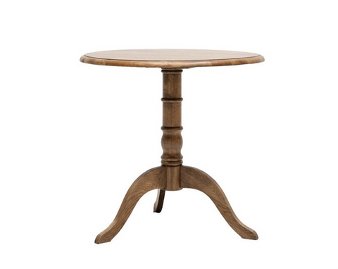 Classique Pedestal Reclaimed Oak Wood Dining Table