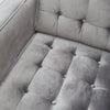 Puerto Grey Velvet Luxurious Sofa / Lounge Armchair
