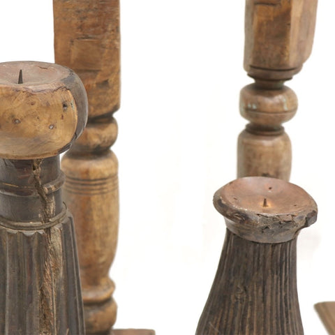 Vintage Original Table Leg Candle Stick Perfect Home Décor Ornament