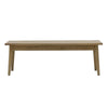 Vaasa Scandinavian Chic American Oak Bench Seat 150cm