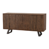 Himalaya Sideboard Iron & Mango Wood Modern Geometric Chic