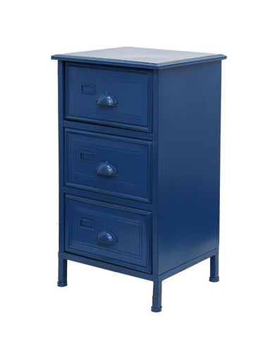 Industrial Locker Bedside Table Lounge Side Table Storage Drawers