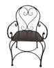 Provence Ornate Iron Alcove Or Dining Chair