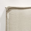 Queen Oatmeal Linen Keely Bedhead Headboard - Sophisticated Chic