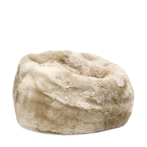 Honey Sheepskin Beanbag - Luxurious Comfort