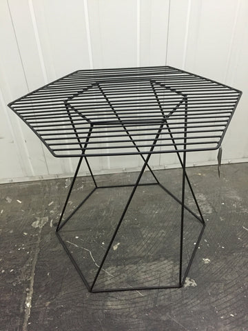Geometric Alcove Table Metal - Gorgeous Wire Art
