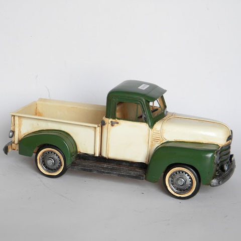 Green Vintage Styled Chevy Pick Up Truck Model Replica - Perfect Gift!