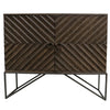 Roland Modern Geometric Sideboard Buffet