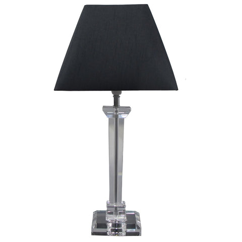 Crystal Stem Modern Vintage Table Lamp Light