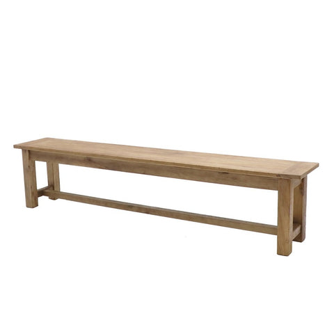 Farmhouse Shabby Chic Bench Seat 210cm