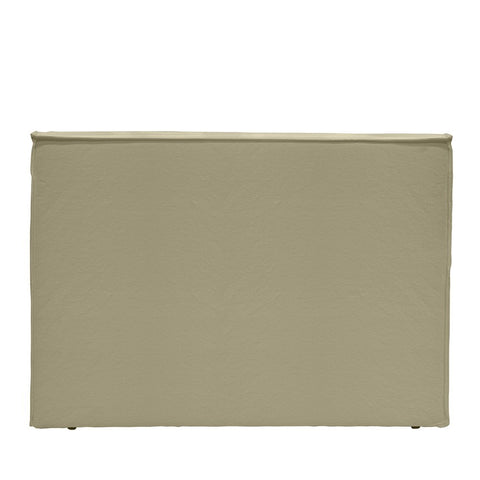 Khaki Linen Keely Super King Bedhead Headboard