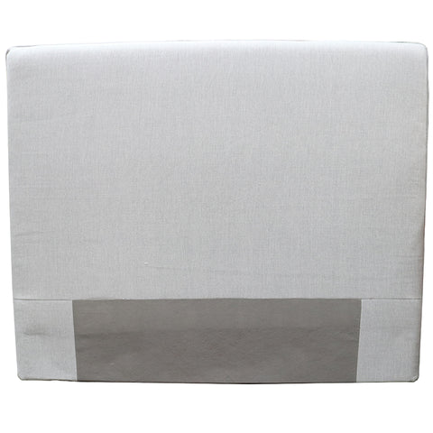 Santa Fe Queen Bedhead Headboard White Linen