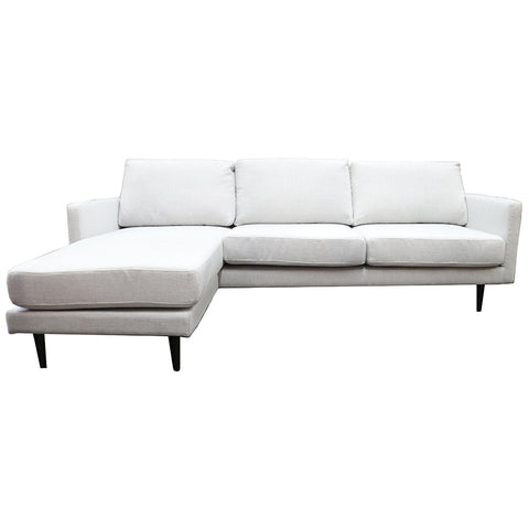 White Brasillia Sectional Sofa (interchangeable) Comfortably Luxurious Modern Lounge