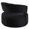 Indiana Occasional Chair / Lounge Chair Modern Couture - Black Velvet