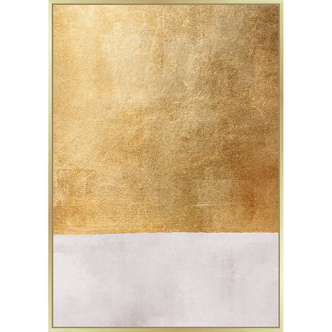 Gold Foil Abstract Canvas Wall Art 1.03m x 1.43m