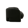 Seattle 3 Seater Modern Sofa / Lounge Black Boucle Colour