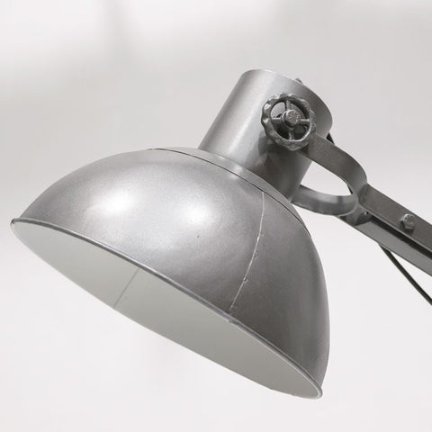 Bank Industrial Chic Floor Lamp Light - Grey