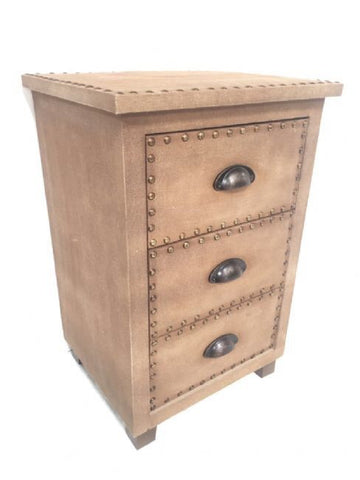 Armani Bedside Table Drawers Rustic Chic