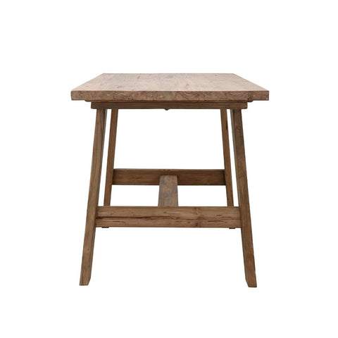 Porto Recycled Teak Bar Leaner Table - Handcrafted Indoor / Outdoor Chic