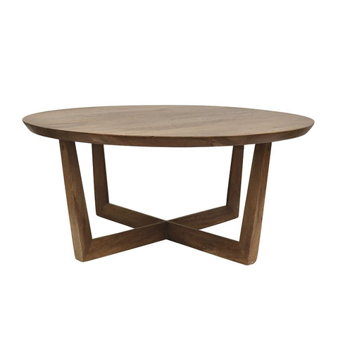 Miley Large Coffee Table Handcrafted Modern Mango Wood