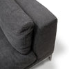 Tyson Comfortably Luxurious Modern Sofa / Lounge 2.5 Seater Black Colour