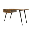 Retro Geometric Wooden Writing Desk / Console Table / Hall Table