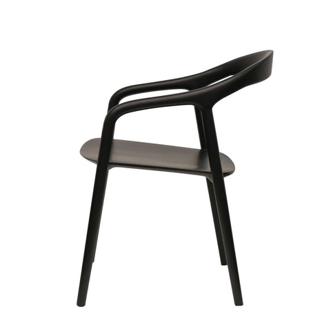 Margot Dining Chair Black Ash Wood - Haute Couture