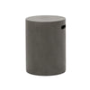 Round Concrete Side Table / Stool Modern Rustic Minimalist Design