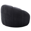 Dark Slate Velvet Washington Lounge Occasional Chair Modern Couture