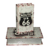Route 66 Car Lovers Leatherette Storage Boxes