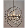 Rococo Globe Crystal Chandelier Light (60cm)