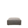 The Maddox Modular Contemporary Sofa Ottoman - Charcoal Grey