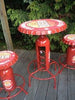 Industrial Beer Bottle Bar Set Table & Stools - Man Cave Heaven!