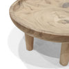 Safari Suar Wood Natural Coffee Table - Inspired By African Milking Stools