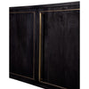 Luxurious Petra Mango Wood & Brass Chic Sideboard / Entertainment Unit