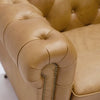 Stanhope Chesterfield Luxury Camel Leather Sofa / Lounge