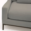 Grey Linen 3.5 Seater Azona Sophisticated Comfort Sofa / Lounge