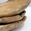 Crusoe Salvaged Teak Natural Decorative Wood Assymetrical Bowl