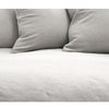 Keely Slipcover Sofa / Lounge Cement Colour 3 Seater