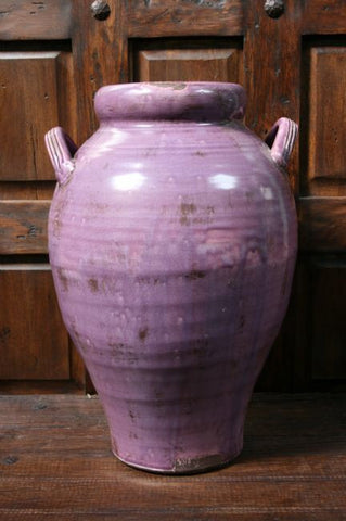 Large Limoncello Classical Italian Ceramic Urn With Glaze