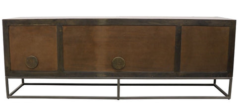 Felix Carved Entertainment Unit Modern Chic