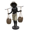 African Boy Cultural Decorative Showpiece Ornament