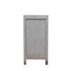 Shabby Chic Blue/Grey Oriental 2 Door Sideboard Table