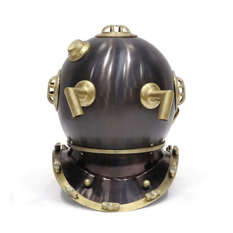 Full Size Replica Mark V Charcoal Diver’s Helmet Perfect Home Décor Ornament