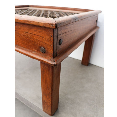 Iron Link & Original Wood Exquisite Rustic Interior Design Coffee Table