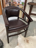 Hacienda Dining Chair / Occasional Chair Leather & Wood