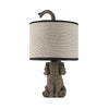 Quirky Elephant Table Lamp Light - Designer Showpiece
