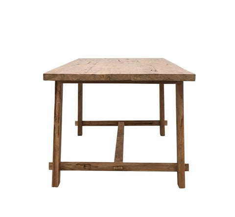 Porto Dining Table Recycled Teak - Handcrafted Indoor / Outdoor Chic