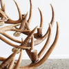 Alpine Rustic Chic Faux Antler Chandelier 18 Lights 1.2m